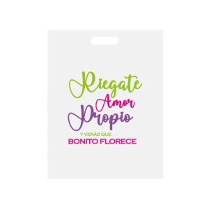 Bolsa Frase Amor Propio