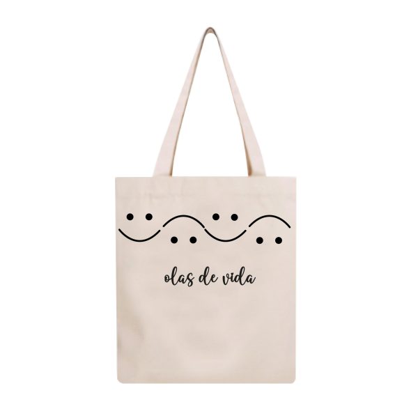 Tote Bag Olas de la Vida