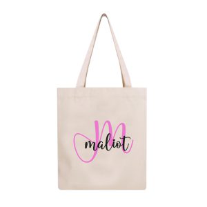Tote Bag Nombre e Inicial