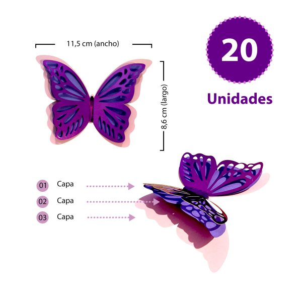 Mariposas Moradas - Imagen 2