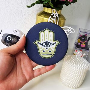 Portavaso Redondo Ojo